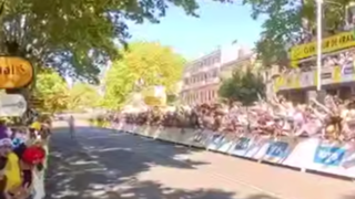 اعتراضات ضداسرائیلی به مسابقات تور دو فرانس رسید اعتراضات ضداسرائیلی به مسابقات تور دو فرانس رسید