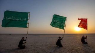 تصاویری از آغاز رسمی راهپیمایی اربعین از عراق