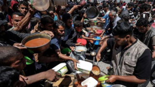 تلاش برای رفع گرسنگی در غزه به روایت تصویر