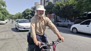 جانباز سیرجانی به مناسبت اربعین حسینی رکابزنی تا کربلا را آغاز کرد جانباز سیرجانی به مناسبت اربعین حسینی رکابزنی تا کربلا را آغاز کرد