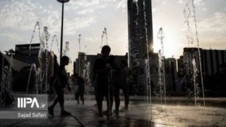 پارک آب و آتش، پناهگاه کودکان در موج گرمای تهران 