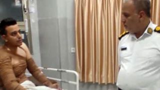 جزئیات حادثه آتش‌ زدن مأمور پلیس راه در مشهد + عکس