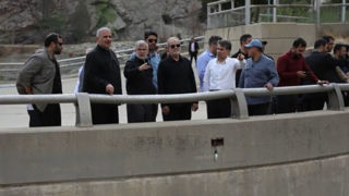 رئیس‌جمهور از سد کرج بازدید کرد