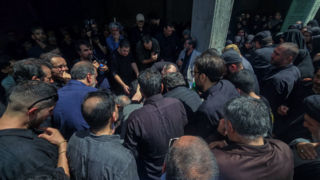 پیکر احمد توکلی به خاک سپرده شد