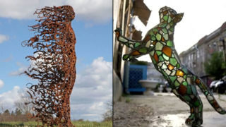 شاهکارهای خلاقانهای که با «مواد بازیافتی» ساخته شدهاند شاهکارهای خلاقانهای که با «مواد بازیافتی» ساخته شدهاند