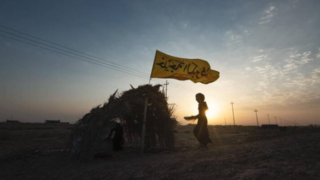 یکی از بیآلایشترین موکبهای اربعینی در بصره یکی از بیآلایشترین موکبهای اربعینی در بصره