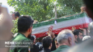 تشییع شهدای حادثه تروریستی زاهدان با حضور گسترده مردم