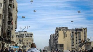 تهدید رژیم صهیونیستی به لغو ارسال هوای کمک‌ها در صورت تصویربرداری از نوار غزه