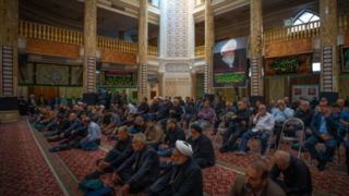 مراسم ترحیم آیت الله نعیم آبادی در تهران مراسم ترحیم آیت الله نعیم آبادی در تهران