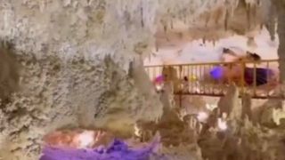 تصاویر خیره کننده از غار کَتَله خور خدابنده در استان زنجان