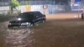 سیل شدید ناشی از بارش سنگین در موآن، کره جنوبی