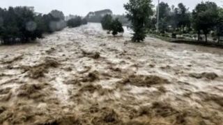 سیل نابودگر در دامنههای هیمالیا در هند سیل نابودگر در دامنههای هیمالیا در هند