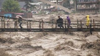 تصاویر جدید از وضعیت هند بعد از سیل مرگبار