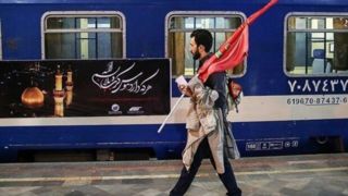 راه‌اندازی قطار رایگان ریل‌باس برای انتقال زائران اربعین به مرز شلمچه