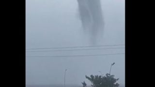 تصاویر هولناک از گردباد آبی در هاوانا