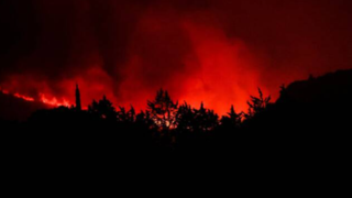 بزرگترین آتش‌سوزی جنگلی در فرانسه