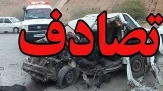مصدومیت ۴ نفر در تصادف زنجیره‌ای ۴ خودرو در حوالی دامغان