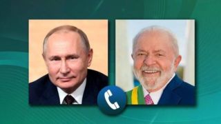 گفتوگوی تلفنی پوتین و لولا داسیلوا گفتوگوی تلفنی پوتین و لولا داسیلوا
