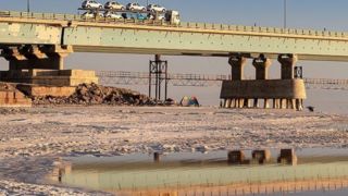 دریاچه ارومیه در یک قدمی مرگ دریاچه ارومیه در یک قدمی مرگ