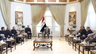 تاکید مجدد لاریجانی بر حمایت ایران از عراق و مردم آن تاکید مجدد لاریجانی بر حمایت ایران از عراق و مردم آن