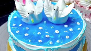 یک تزئین کیک ساده، اما فوق‌العاده!