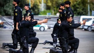 اولین تصاویر از درگیری مسلحانه پلیس با عوامل تروریستی