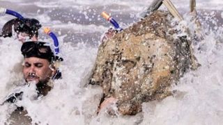 کشف آثار باستانی ۲ هزار ساله از دل دریای مدیترانه 