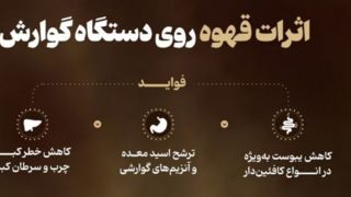 اثر قهوه بر دستگاه گوارش