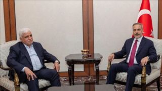 دیدار رئیس حشدالشعبی و وزیر خارجه ترکیه دیدار رئیس حشدالشعبی و وزیر خارجه ترکیه