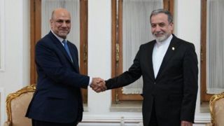 دیدار خداحافظی سفیر عراق با وزیر امور خارجه