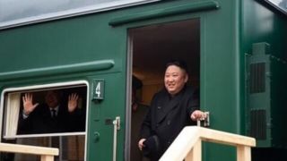 اولین تصاویر از سفر کیم جونگ اون با قطار ضد گلوله و زرهی به چین!