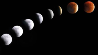 ماه گرفتگی در آسمان پایتخت ماه گرفتگی در آسمان پایتخت