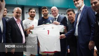 اینفانتینو: حضور تیم ملی فوتبال ایران در جام‌جهانی را تضمین می‌کنم