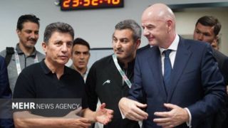 امیر قلعه نویی: باید به فیفا افتخار کنیم که چنین رئیسی دارد