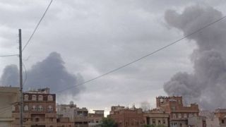  فعال شدن پدافند صنعا همزمان با حمله مجدد جنگنده‌های رژیم صهیونیستی