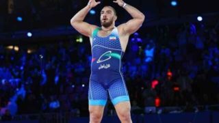 پیروزی طوفانی زارع برابر حریف گرجی پیروزی طوفانی زارع برابر حریف گرجی