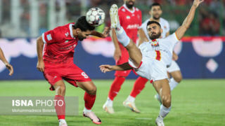 تساوی پرسپولیس و فولاد/ هاشمیان و یحیی از پس هم برنیامدند