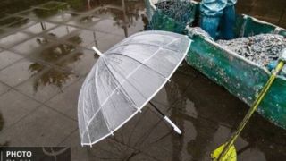 بدرقه‌ی تابستان با بارش باران در رشت