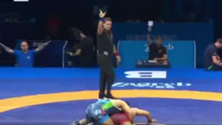 دیدار فینال امیرحسین زارع و کسب مدال طلا