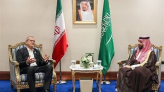 دیدار پزشکیان و بن سلمان در دوحه