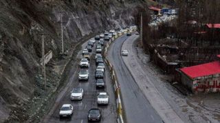 جاده چالوس بسته شد جاده چالوس بسته شد