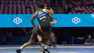 پیچ کمر تماشایی علیرضا عبدولی به حریف قرقیزستانی پیچ کمر تماشایی علیرضا عبدولی به حریف قرقیزستانی