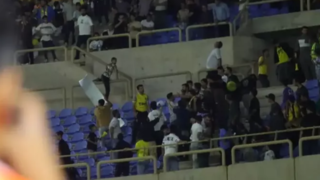 حادثه وحشتناک در ورزشگاه پارس شیراز | بشقاب پرنده در ورزشگاه !