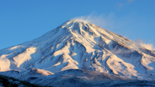 چشم‌انداز دماوند از ارتفاعات ساری