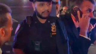 پلیس آمریکا مکرون را پیاده به سمت سفارت فرستاد! پلیس آمریکا مکرون را پیاده به سمت سفارت فرستاد!