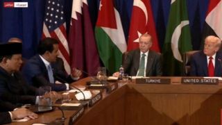 نشست ترامپ و رهبران کشورهای اسلامی و عرب با محوریت جنگ غزه نشست ترامپ و رهبران کشورهای اسلامی و عرب با محوریت جنگ غزه