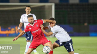 پرسپولیس برابر ملوان هم به تساوی رسید/ ۵ بازی و ۴ مساوی برای هاشمیان