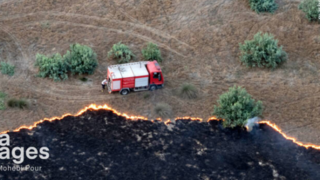 آتش سوزی در "تالاب میانکاله"