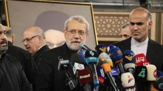 لاریجانی وارد بیروت شد لاریجانی وارد بیروت شد