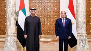 رایزنی بن زاید و السیسی درباره تحولات غزه